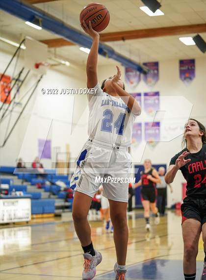 Thumbnail 1 in McDermitt vs Carlin (NIAA 1A East Quarterfinal) photogallery.
