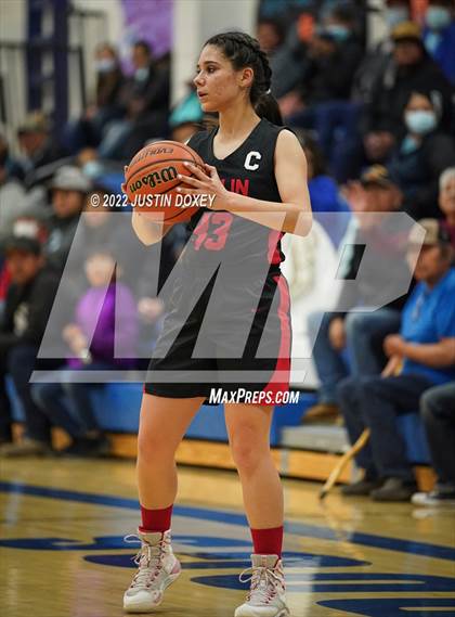 Thumbnail 3 in McDermitt vs Carlin (NIAA 1A East Quarterfinal) photogallery.
