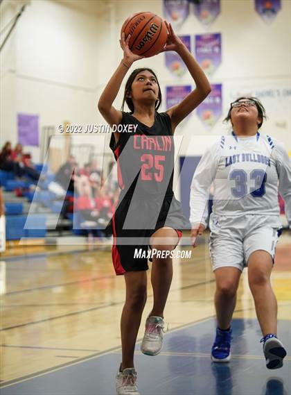 Thumbnail 2 in McDermitt vs Carlin (NIAA 1A East Quarterfinal) photogallery.