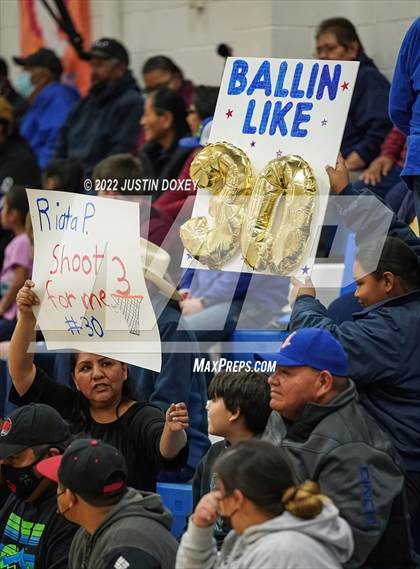 Thumbnail 1 in McDermitt vs Carlin (NIAA 1A East Quarterfinal) photogallery.