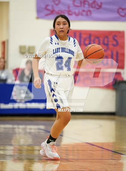 Thumbnail 2 in McDermitt vs Carlin (NIAA 1A East Quarterfinal) photogallery.