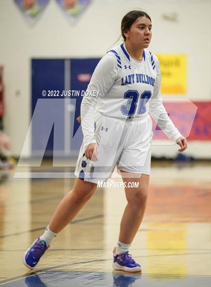 Thumbnail 2 in McDermitt vs Carlin (NIAA 1A East Quarterfinal) photogallery.