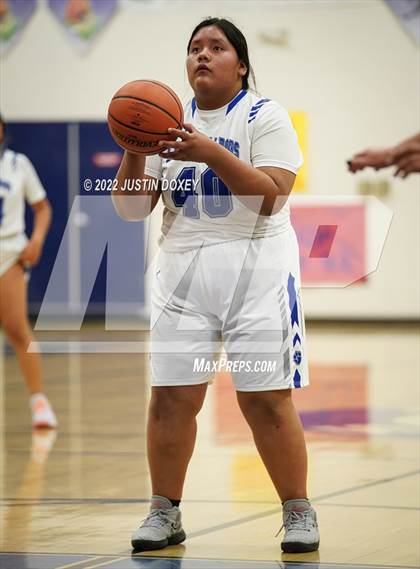 Thumbnail 2 in McDermitt vs Carlin (NIAA 1A East Quarterfinal) photogallery.