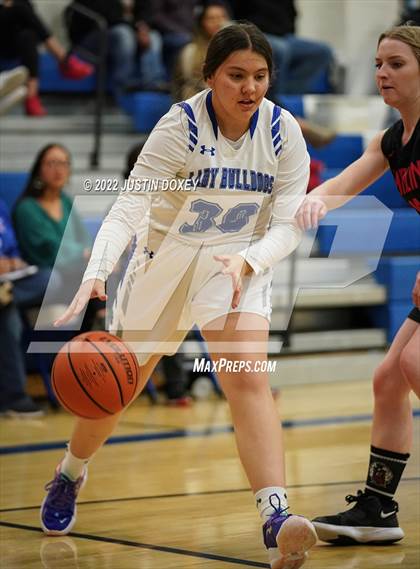 Thumbnail 3 in McDermitt vs Carlin (NIAA 1A East Quarterfinal) photogallery.