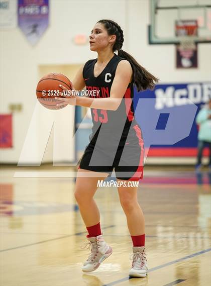Thumbnail 2 in McDermitt vs Carlin (NIAA 1A East Quarterfinal) photogallery.