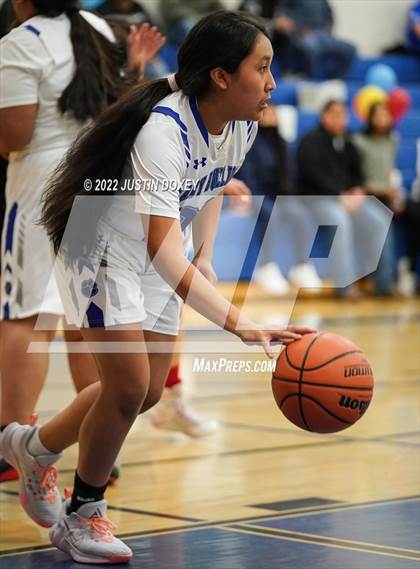 Thumbnail 2 in McDermitt vs Carlin (NIAA 1A East Quarterfinal) photogallery.