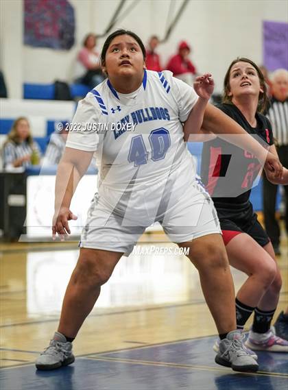 Thumbnail 1 in McDermitt vs Carlin (NIAA 1A East Quarterfinal) photogallery.