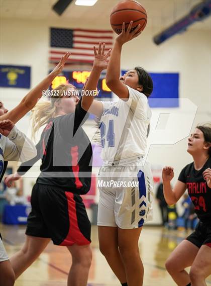 Thumbnail 3 in McDermitt vs Carlin (NIAA 1A East Quarterfinal) photogallery.