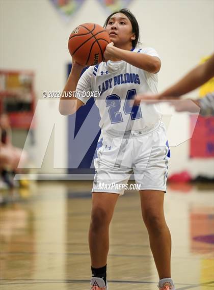 Thumbnail 3 in McDermitt vs Carlin (NIAA 1A East Quarterfinal) photogallery.