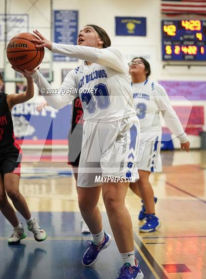 Thumbnail 1 in McDermitt vs Carlin (NIAA 1A East Quarterfinal) photogallery.