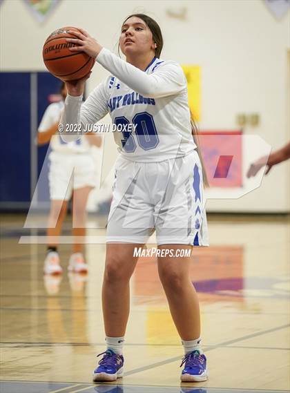 Thumbnail 1 in McDermitt vs Carlin (NIAA 1A East Quarterfinal) photogallery.
