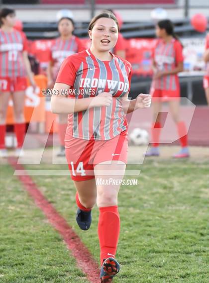 Thumbnail 2 in Ironwood vs. Mountain Pointe (Senior Night) photogallery.