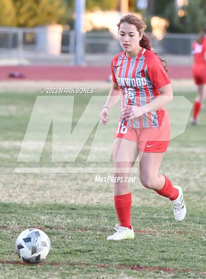 Thumbnail 3 in Ironwood vs. Mountain Pointe (Senior Night) photogallery.