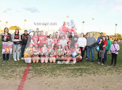 Thumbnail 1 in Ironwood vs. Mountain Pointe (Senior Night) photogallery.