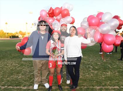 Thumbnail 1 in Ironwood vs. Mountain Pointe (Senior Night) photogallery.