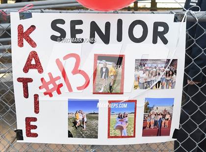 Thumbnail 3 in Ironwood vs. Mountain Pointe (Senior Night) photogallery.