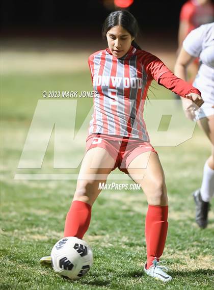 Thumbnail 2 in Ironwood vs. Mountain Pointe (Senior Night) photogallery.