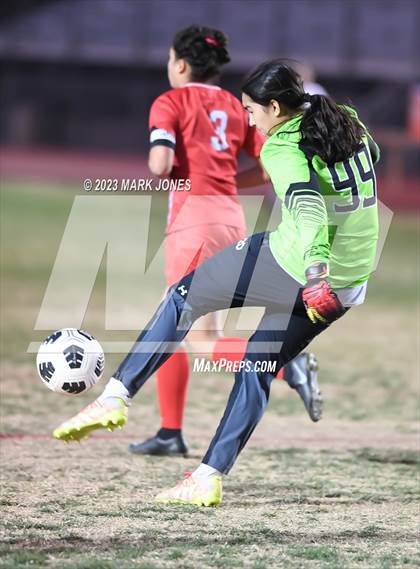 Thumbnail 3 in Ironwood vs. Mountain Pointe (Senior Night) photogallery.