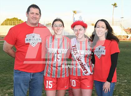 Thumbnail 3 in Ironwood vs. Mountain Pointe (Senior Night) photogallery.