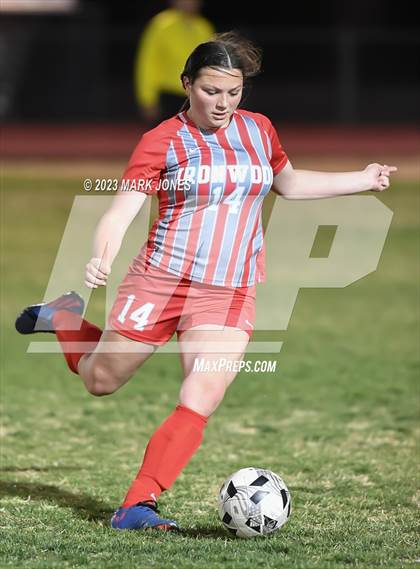 Thumbnail 1 in Ironwood vs. Mountain Pointe (Senior Night) photogallery.
