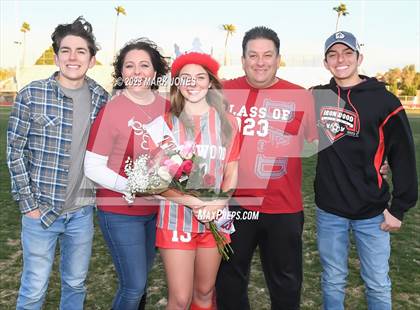 Thumbnail 2 in Ironwood vs. Mountain Pointe (Senior Night) photogallery.