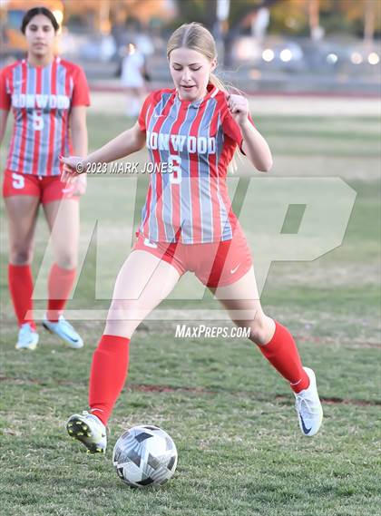 Thumbnail 3 in Ironwood vs. Mountain Pointe (Senior Night) photogallery.
