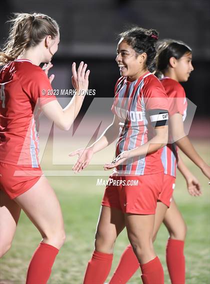 Thumbnail 2 in Ironwood vs. Mountain Pointe (Senior Night) photogallery.