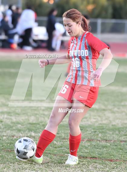 Thumbnail 1 in Ironwood vs. Mountain Pointe (Senior Night) photogallery.