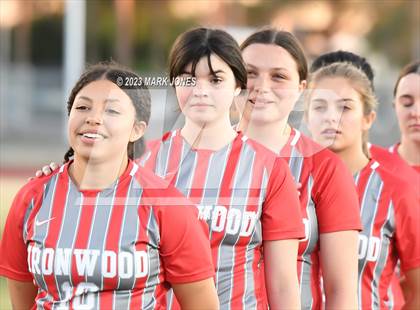 Thumbnail 3 in Ironwood vs. Mountain Pointe (Senior Night) photogallery.