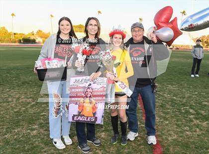 Thumbnail 3 in Ironwood vs. Mountain Pointe (Senior Night) photogallery.