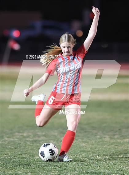 Thumbnail 3 in Ironwood vs. Mountain Pointe (Senior Night) photogallery.