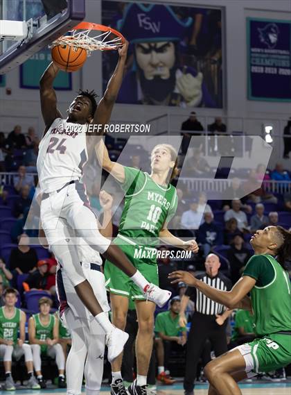 Thumbnail 3 in Columbus vs Myers Park (City of Palms Classic) photogallery.