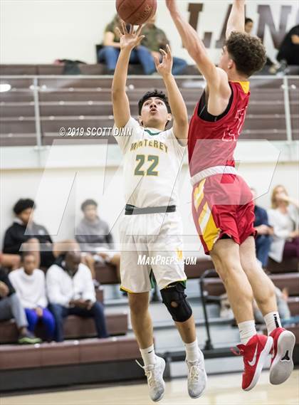 Thumbnail 2 in Palma v Monterey (Joe Schram Holiday Tournament) photogallery.