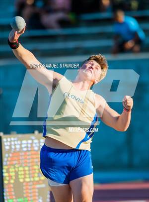 CIF State Track and Field Championships (Boys Shot Put Prelims)