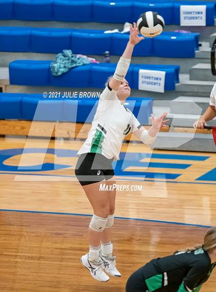 Thumbnail 3 in Yorktown vs. Cathedral (IHSAA 4A Regional semi-final) photogallery.