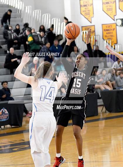 Thumbnail 1 in Villa Maria Academy vs. Desert Oasis (Tarkanian Classic) photogallery.