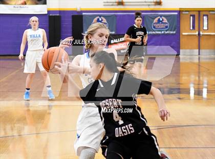 Thumbnail 2 in Villa Maria Academy vs. Desert Oasis (Tarkanian Classic) photogallery.