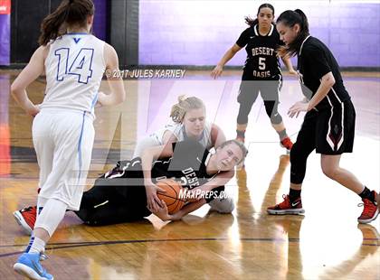 Thumbnail 2 in Villa Maria Academy vs. Desert Oasis (Tarkanian Classic) photogallery.