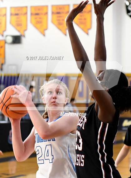 Thumbnail 2 in Villa Maria Academy vs. Desert Oasis (Tarkanian Classic) photogallery.