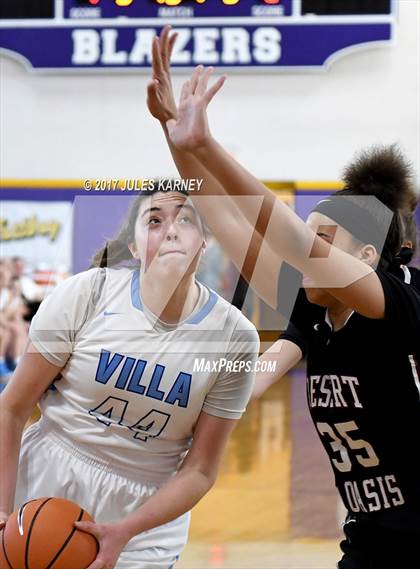 Thumbnail 3 in Villa Maria Academy vs. Desert Oasis (Tarkanian Classic) photogallery.