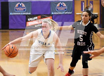 Thumbnail 2 in Villa Maria Academy vs. Desert Oasis (Tarkanian Classic) photogallery.