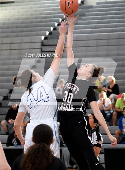 Thumbnail 1 in Villa Maria Academy vs. Desert Oasis (Tarkanian Classic) photogallery.