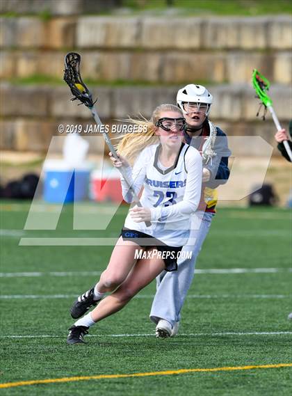 Thumbnail 3 in Girls Prep vs Holy Innocents Episcopal photogallery.