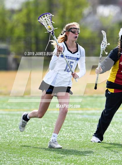 Thumbnail 3 in Girls Prep vs Holy Innocents Episcopal photogallery.