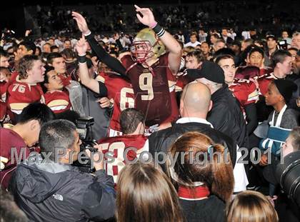 Thumbnail 3 in Oaks Christian vs. Westlake (CIF SS Northern Division Final) photogallery.