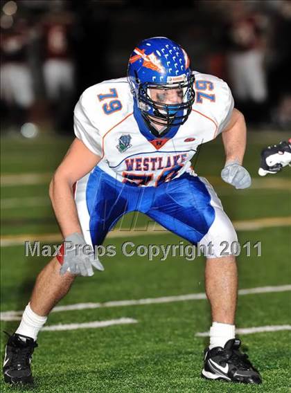 Thumbnail 1 in Oaks Christian vs. Westlake (CIF SS Northern Division Final) photogallery.