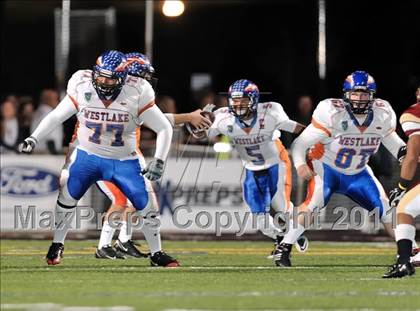Thumbnail 3 in Oaks Christian vs. Westlake (CIF SS Northern Division Final) photogallery.