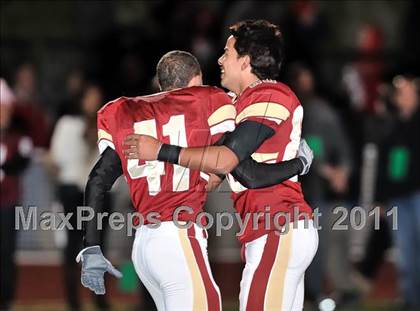 Thumbnail 2 in Oaks Christian vs. Westlake (CIF SS Northern Division Final) photogallery.