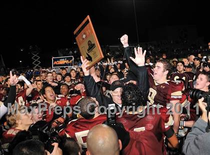 Thumbnail 2 in Oaks Christian vs. Westlake (CIF SS Northern Division Final) photogallery.