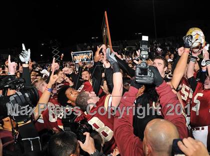 Thumbnail 3 in Oaks Christian vs. Westlake (CIF SS Northern Division Final) photogallery.